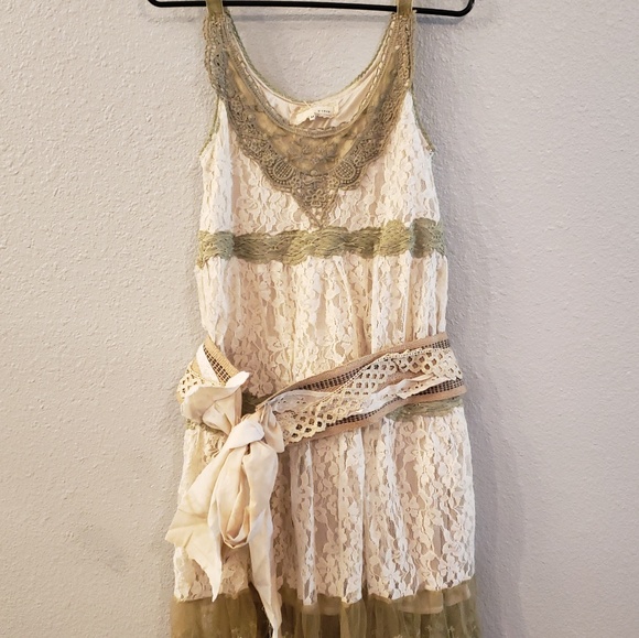 BOHO CHIC BOUTIQUE MADE TIE BELT - Picture 3 of 5